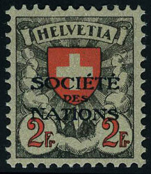 N° 46/60, la série Société des Nations, T.B. sauf N° 47, 48, 48A ...