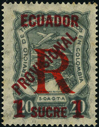 N°1A, 2, 3 à 6. Infimes rousseurs s/n°3 et 4, sinon T.B. Rare