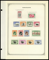 N° 1/29 + 1/28, L'ensemble complet Cl s/feuilles Yvert, TB