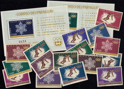 JO d'Innsbruck, Michel N° 1192/99 et 1200/1207 + BF N° 38 et 39. T.B