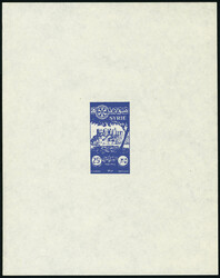 N° 68/71, Rotary, la série en 4 feuillets gommes, N° 68 violet, ...