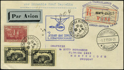 Zeppelin 3è SAF 1933 pour l'Uruguay, TB