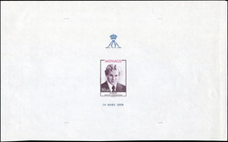 N° 16, Bloc Prince Albert Essai de couleur grand format, TB - Photo ...