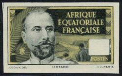 N°62a, Type Liotard avec RF, noir et jaune foncé, sans valeur, ND, ...