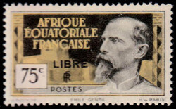 N° 112, 75c France Libre, TB - Photo Web