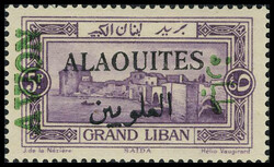 N° 7a, 5p s/Grand Liban, TB, signé Calves