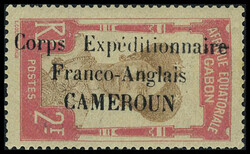 N° 38/52, La série Corps Expéditionnaire, TB, signé Diena (sf 42A)