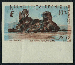 N° 274, 10f Tour de Notre Dame, essai de couleurs en brun foncé et ...