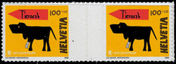 N° 1913/6, PRO Juventute 2006 Série autocollant en paire ...