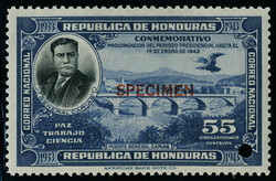 N° 251/54, la série réélection du Président Carias, tous ...