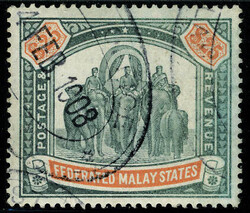 N° 26, 25d vert et orange, T.B