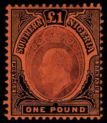 N° 44, 1£ Edouard VII, TB