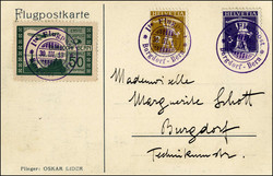 448010: Luftfahrt, Flugpost, Pionierzeit