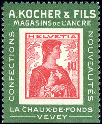 5712: スイス・Kocher切手
