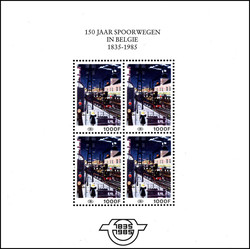 1820: 比利時鐵路包裹票