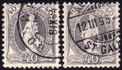 5655147: Schweiz Stehende Helvetia - Lot