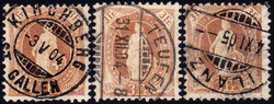 5655147: Schweiz Stehende Helvetia - Lot