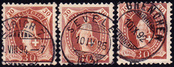 5655147: Schweiz Stehende Helvetia - Lot