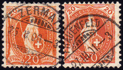 5655147: Schweiz Stehende Helvetia - Lot