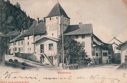 WALDENBURG, 2 AK, eine von der Hotel-Pension Eden (Frankatur defekt) ...