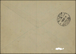 1937, Bildnisse, Knaben- und Mädchenkopf, Serie auf eingeschriebenem ...