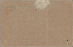 50 Rp.-Frankatur, Fürst Johann II., portogerecht auf ...