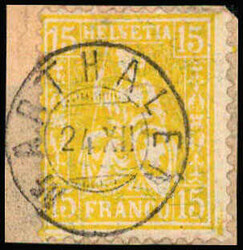 5655129: Strubel Suisse - Cancellations and seals