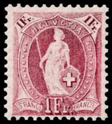 5655147: Suiza Helvetia de pie