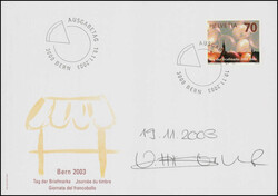 5655: Schweiz - Autographen