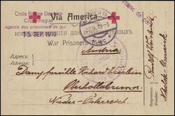 1919, 10.Juli, Kriegsgefangenenpost, aus dem Lager Nikolsk - Ussurisk ...