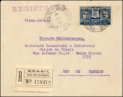 1894-1953, über 50 Frankaturen, Ganzsachen, Ansichtskarten, ...