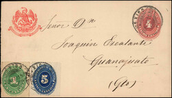 1876-1962, 36 Frankaturen, Flugpostbriefe, Ganzsachen etc., oft nach ...