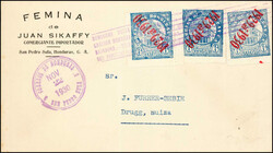 1900-1950, 8 interessante Briefe meist in die Schweiz adressiert. ...