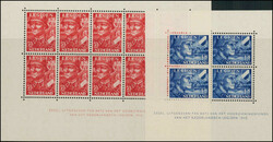 1942, Niederländische Legion, tadellos postfrisches Blockpaar, ...