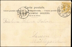 AUGST, Foto-AK mit 3 Bildern: Neue Kirche, Bahnhof-Restaurant und ...