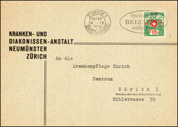 Aus der Ausgabe 1927, 15 Frankaturen, meist verschiedene Nummern.  ...