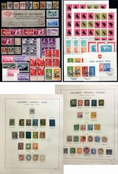 Sammler-Nachlass 3 Umzugskartons, dabei eine grosse Weltsammlung in6 ...