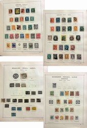 Sammler-Nachlass 3 Umzugskartons, dabei eine grosse Weltsammlung in6 ...