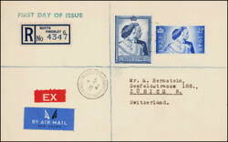 1948, Silberhochzeit von König George VI und Königin Elisabeth, ...