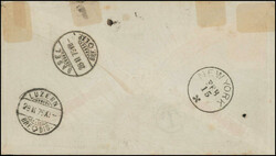 75 Rp.-Frankatur, sauberer Stempel LUZERN 28 II 78, grosser ...