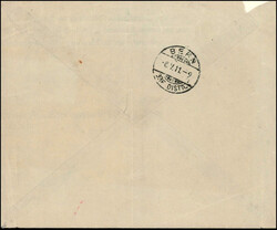 Mit 10 C. unzureichend frankierter Brief von LYON a St. GERMAIN DES ...