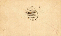 15 Rp.-Nachfrankatur, 10 Rp. rot, sauberer Stempel WINTERTHUR 9 III82 ...