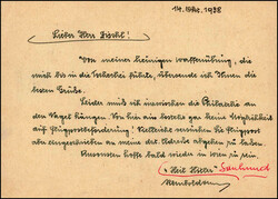 10 Rp.-Frankatur, Stempel ZÜRICH 17.X.38, auf tschechischer ...