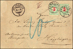 5655: Suisse - Postage due stamps