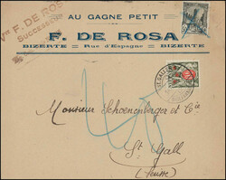 1916+1930, 1 Zensur-Brief und 1 weiterer, unterfrankierter Brief, ...