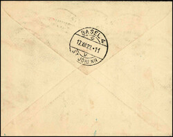 1923, 1 A.-Ganzsache mit Zusatzfrankatur, saubere Stempel TANJORE, ...