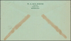 1d .-Frankatur, Stempel HAMILTON 17NOV32, nachtaxiert mit 40 Rp., 2x ...