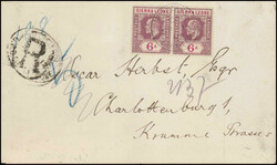 1912+1914, eine 12 C.-Frankatur und eine Ganzsache mit ...