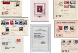 Interessante Partie meist Ausgaben von Liechtenstein, wenige vonder ...