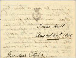 2 1/2d.-Frankatur, Aufgabestempel FREETOWN SIERRA LEONA AU 5 95, ...